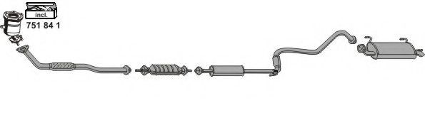 ERNST 170083 Exhaust System